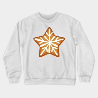 Gingerbread Star Cookie Crewneck Sweatshirt